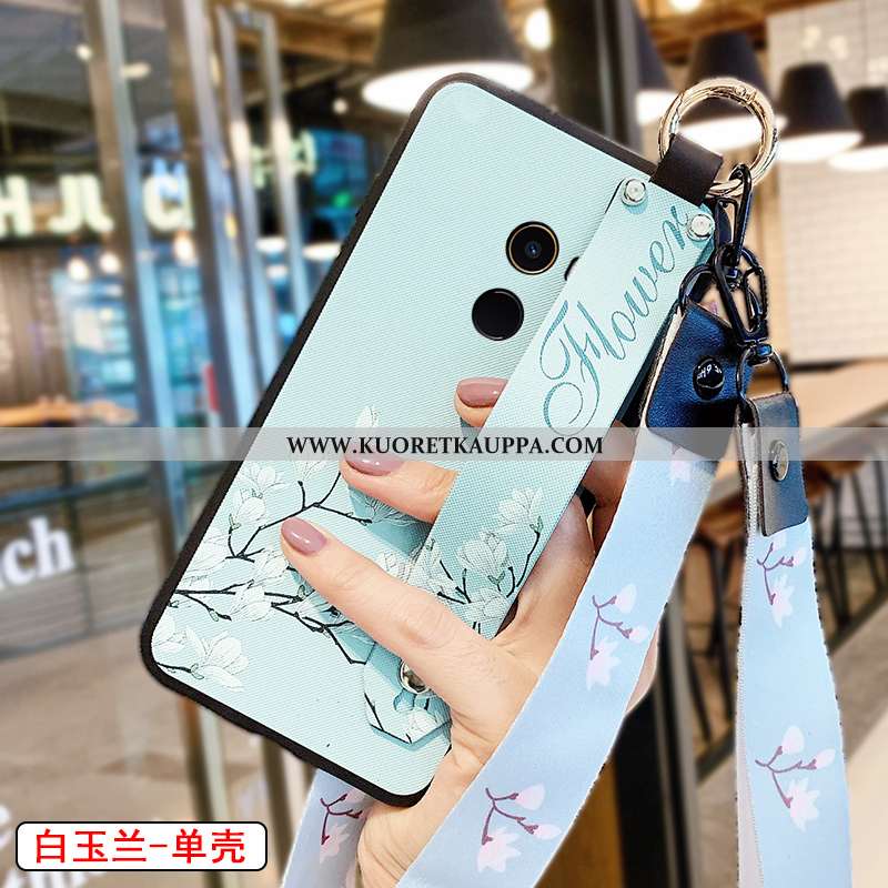 Kuori Xiaomi Mi Mix 2, Kuoret Xiaomi Mi Mix 2, Kotelo Xiaomi Mi Mix 2 Kukkakuvio Silikoni Pesty Sued