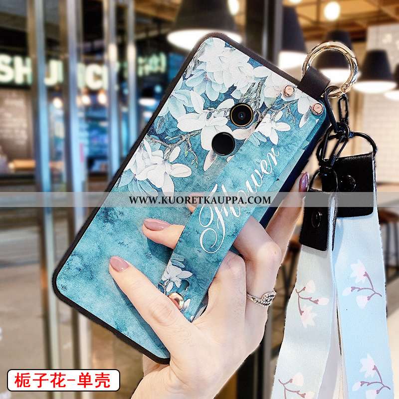 Kuori Xiaomi Mi Mix 2, Kuoret Xiaomi Mi Mix 2, Kotelo Xiaomi Mi Mix 2 Kukkakuvio Silikoni Pesty Sued