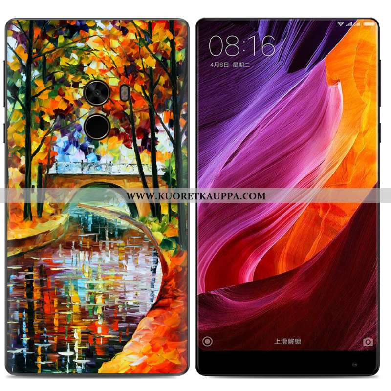 Kuori Xiaomi Mi Mix 2, Kuoret Xiaomi Mi Mix 2, Kotelo Xiaomi Mi Mix 2 Luova Suuntaus Maalaus Puhelim