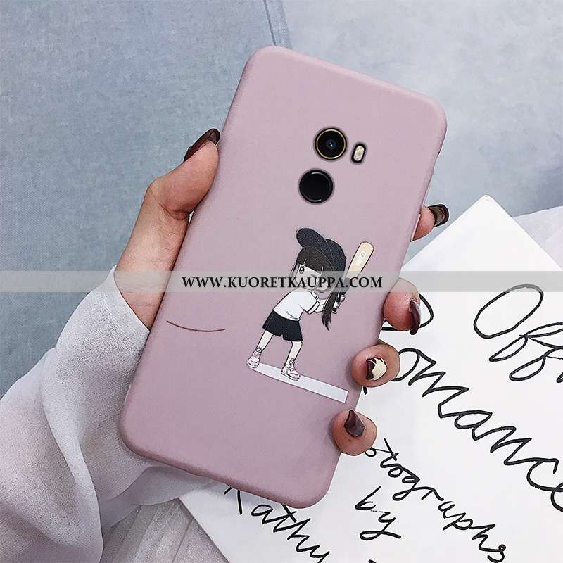 Kuori Xiaomi Mi Mix 2, Kuoret Xiaomi Mi Mix 2, Kotelo Xiaomi Mi Mix 2 Pehmeä Neste Silikoni Vihreä M