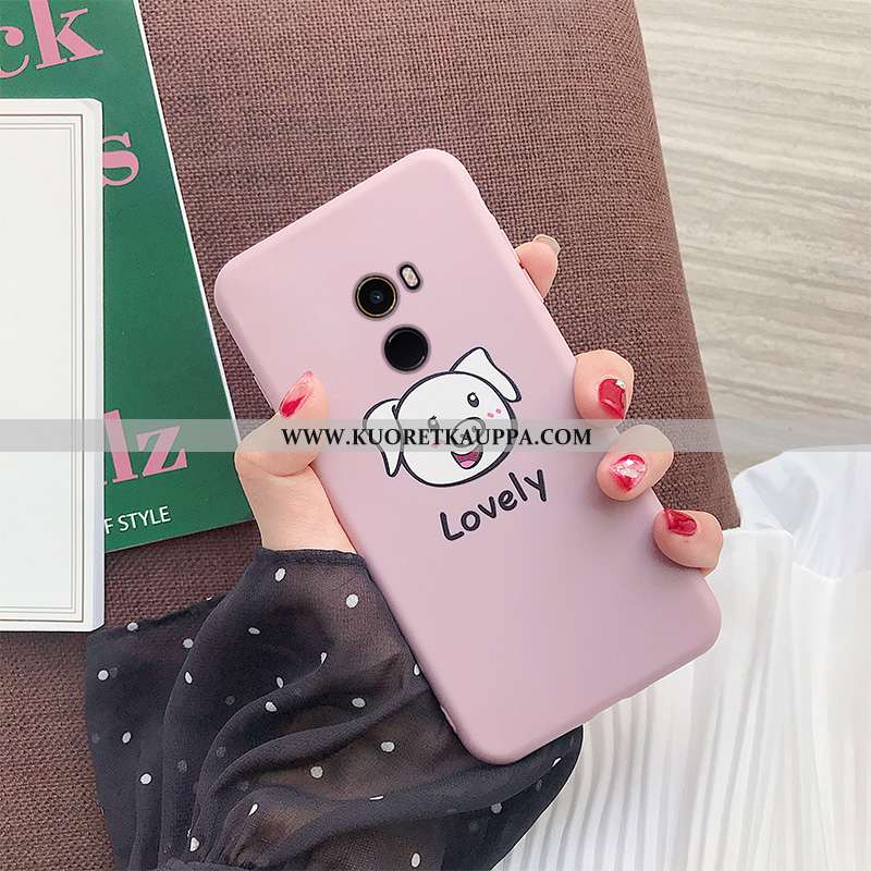 Kuori Xiaomi Mi Mix 2, Kuoret Xiaomi Mi Mix 2, Kotelo Xiaomi Mi Mix 2 Pehmeä Neste Silikoni Vihreä M