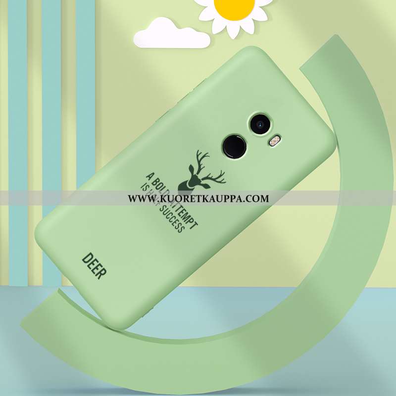 Kuori Xiaomi Mi Mix 2, Kuoret Xiaomi Mi Mix 2, Kotelo Xiaomi Mi Mix 2 Pehmeä Neste Valo Net Red Suoj