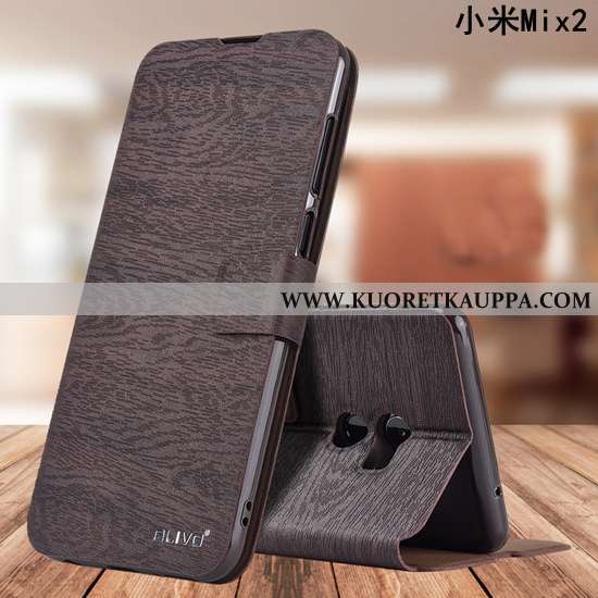 Kuori Xiaomi Mi Mix 2, Kuoret Xiaomi Mi Mix 2, Kotelo Xiaomi Mi Mix 2 Suojaus Nahkakuori Pieni Silik