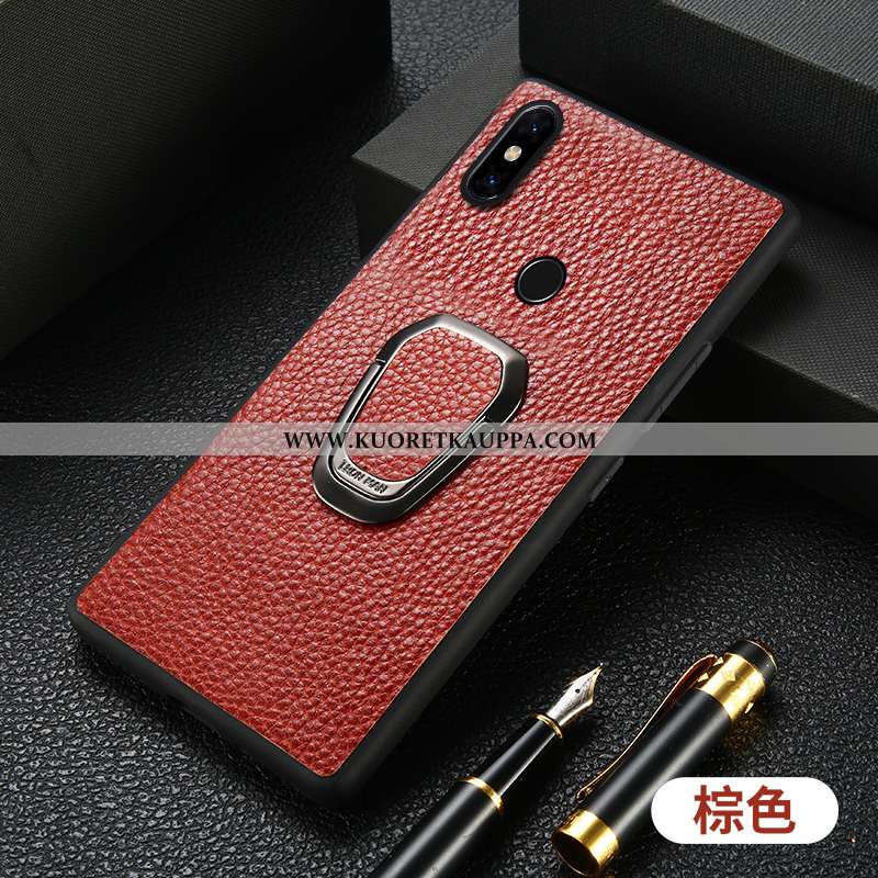 Kuori Xiaomi Mi Mix 2s, Kuoret Xiaomi Mi Mix 2s, Kotelo Xiaomi Mi Mix 2s Nahka Suojaus Pieni Tuki Au