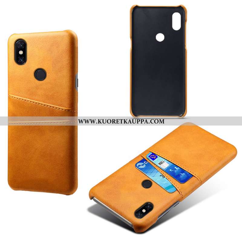 Kuori Xiaomi Mi Mix 2s, Kuoret Xiaomi Mi Mix 2s, Kotelo Xiaomi Mi Mix 2s Nahkakuori Nahka Pieni Puhe