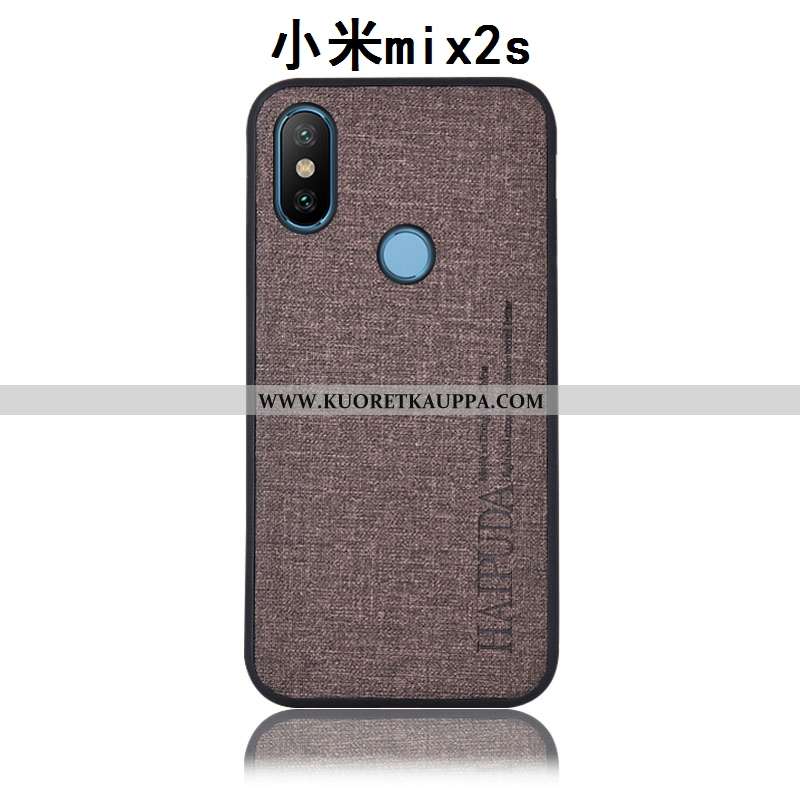 Kuori Xiaomi Mi Mix 2s, Kuoret Xiaomi Mi Mix 2s, Kotelo Xiaomi Mi Mix 2s Nahkakuori Suojaus Puhelime