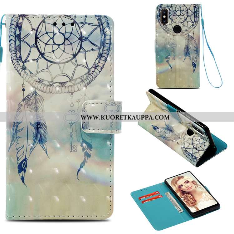 Kuori Xiaomi Mi Mix 2s, Kuoret Xiaomi Mi Mix 2s, Kotelo Xiaomi Mi Mix 2s Pehmeä Neste Suojaus Valkoi