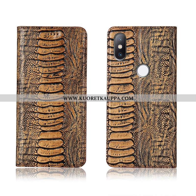 Kuori Xiaomi Mi Mix 2s, Kuoret Xiaomi Mi Mix 2s, Kotelo Xiaomi Mi Mix 2s Suojaus Nahkakuori Silikoni