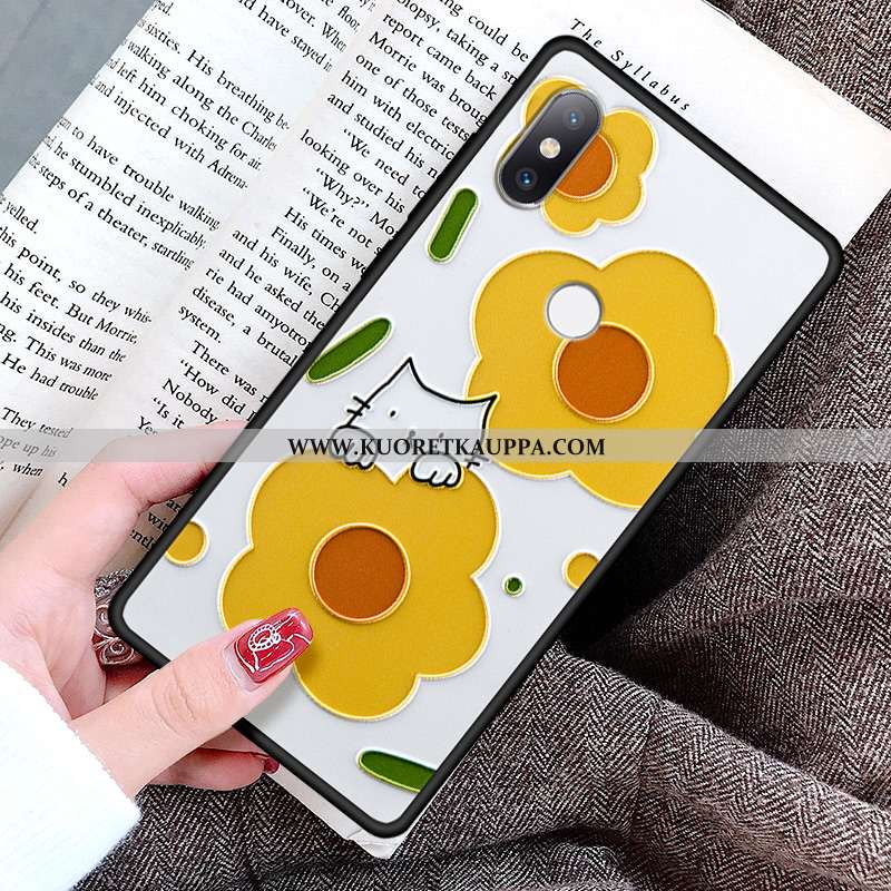 Kuori Xiaomi Mi Mix 2s, Kuoret Xiaomi Mi Mix 2s, Kotelo Xiaomi Mi Mix 2s Suojaus Pesty Suede Kohokuv