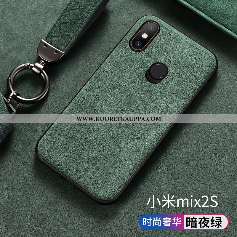 Kuori Xiaomi Mi Mix 2s, Kuoret Xiaomi Mi Mix 2s, Kotelo Xiaomi Mi Mix 2s Turkki Mokkanahkaa Silikoni