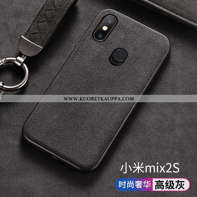 Kuori Xiaomi Mi Mix 2s, Kuoret Xiaomi Mi Mix 2s, Kotelo Xiaomi Mi Mix 2s Turkki Mokkanahkaa Silikoni