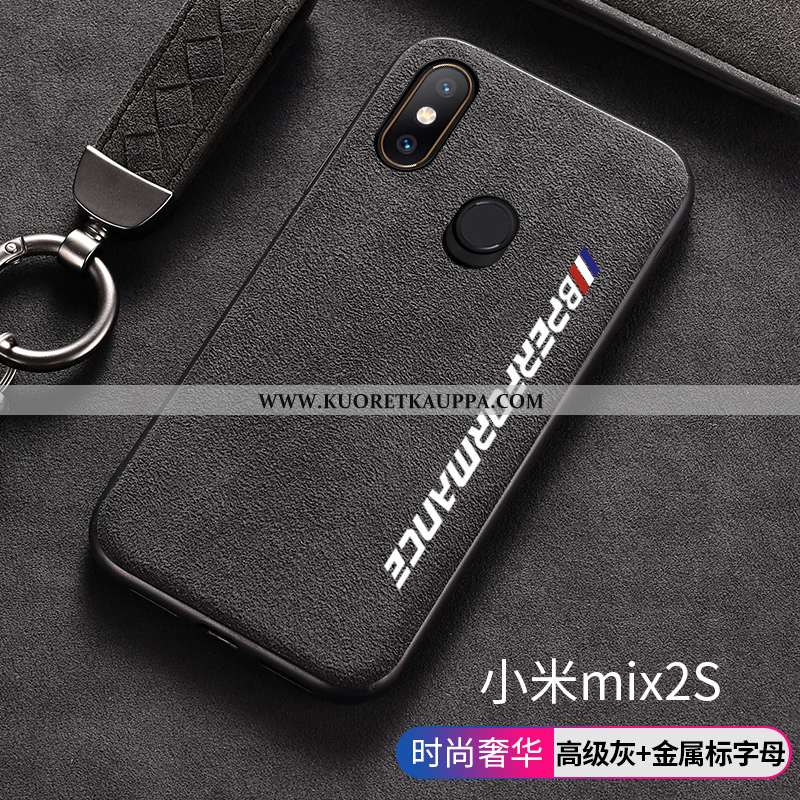 Kuori Xiaomi Mi Mix 2s, Kuoret Xiaomi Mi Mix 2s, Kotelo Xiaomi Mi Mix 2s Turkki Mokkanahkaa Silikoni