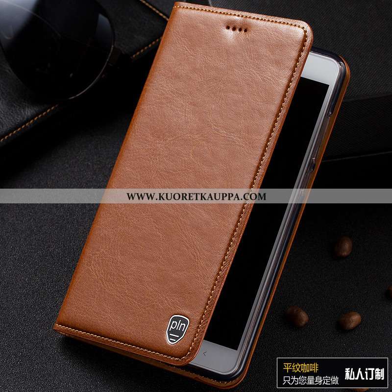 Kuori Xiaomi Mi Mix 3, Kuoret Xiaomi Mi Mix 3, Kotelo Xiaomi Mi Mix 3 Aito Nahka Kukkakuvio Pieni Ru