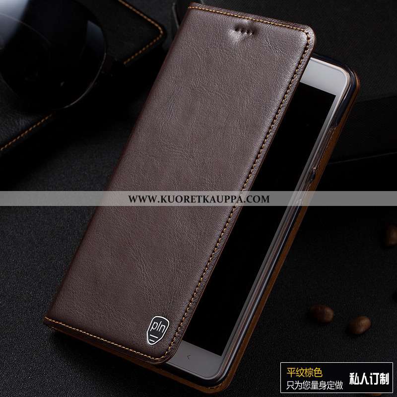 Kuori Xiaomi Mi Mix 3, Kuoret Xiaomi Mi Mix 3, Kotelo Xiaomi Mi Mix 3 Aito Nahka Kukkakuvio Pieni Ru