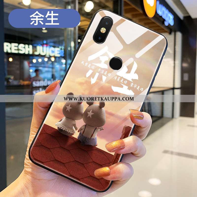 Kuori Xiaomi Mi Mix 3, Kuoret Xiaomi Mi Mix 3, Kotelo Xiaomi Mi Mix 3 Ihana Suuntaus Net Red Sininen