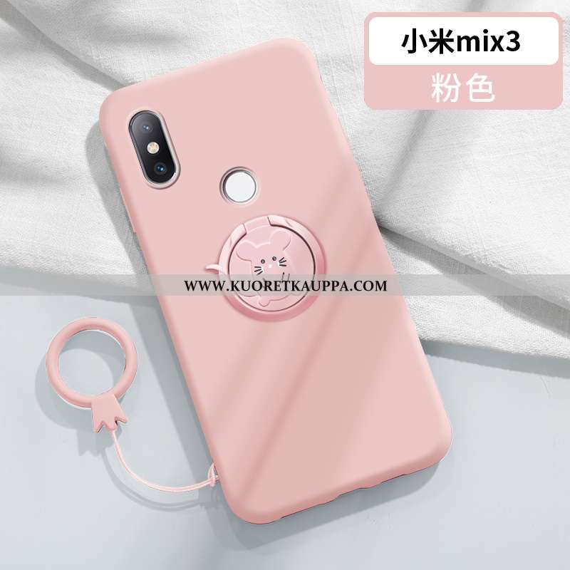 Kuori Xiaomi Mi Mix 3, Kuoret Xiaomi Mi Mix 3, Kotelo Xiaomi Mi Mix 3 Ihana Ultra Punainen Puhelimen