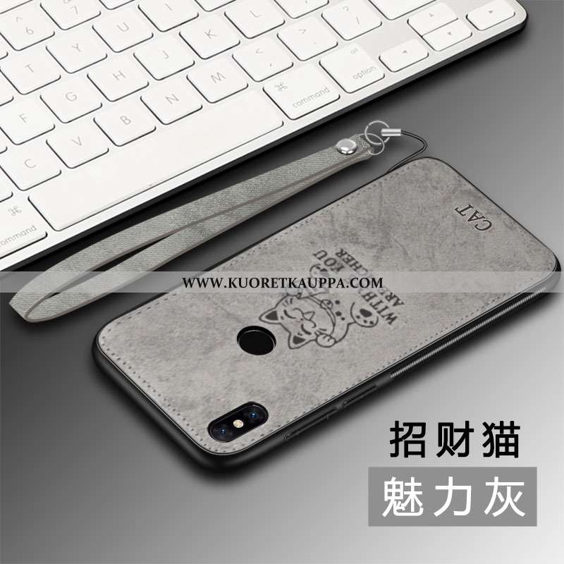 Kuori Xiaomi Mi Mix 3, Kuoret Xiaomi Mi Mix 3, Kotelo Xiaomi Mi Mix 3 Kukkakuvio Pehmeä Neste Hirvi 