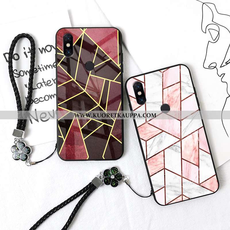 Kuori Xiaomi Mi Mix 3, Kuoret Xiaomi Mi Mix 3, Kotelo Xiaomi Mi Mix 3 Lasi Persoonallisuus Suuntaus 