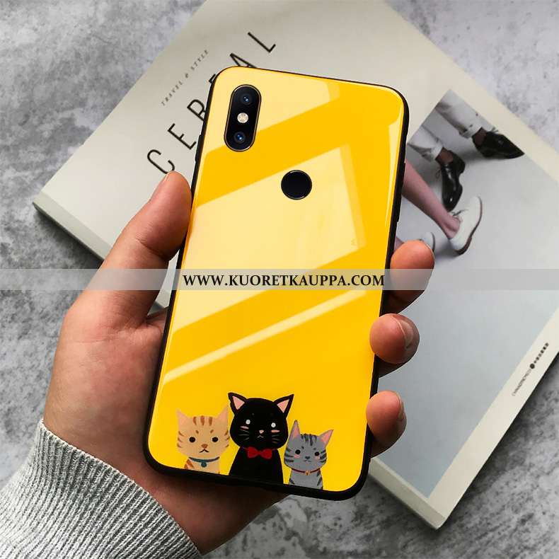 Kuori Xiaomi Mi Mix 3, Kuoret Xiaomi Mi Mix 3, Kotelo Xiaomi Mi Mix 3 Luova Sarjakuva Silikoni Puhel