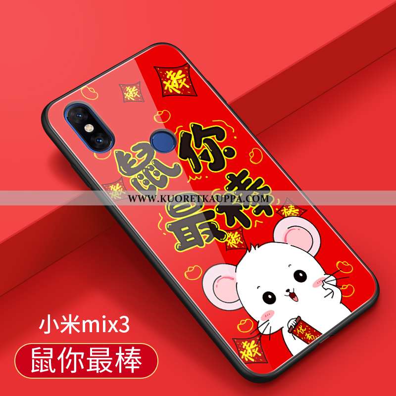 Kuori Xiaomi Mi Mix 3, Kuoret Xiaomi Mi Mix 3, Kotelo Xiaomi Mi Mix 3 Luova Sarjakuva Suojaus Rakast