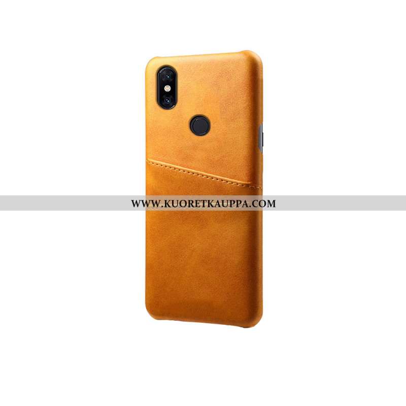 Kuori Xiaomi Mi Mix 3, Kuoret Xiaomi Mi Mix 3, Kotelo Xiaomi Mi Mix 3 Nahka Suojaus Puhelimen Pieni 