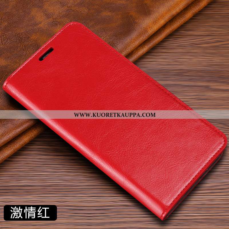 Kuori Xiaomi Mi Mix 3, Kuoret Xiaomi Mi Mix 3, Kotelo Xiaomi Mi Mix 3 Nahkakuori Aito Nahka Pieni Pu