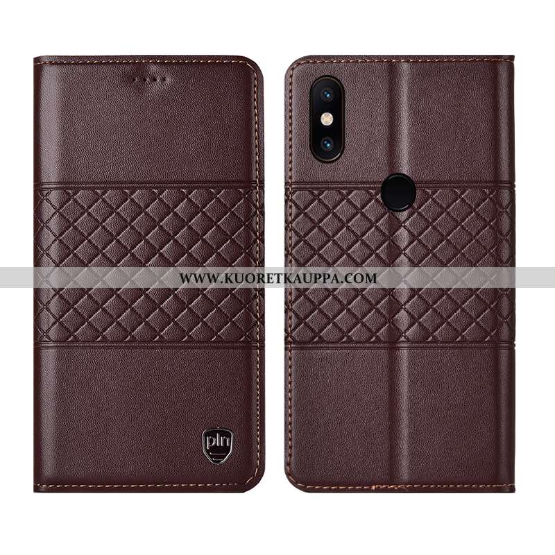 Kuori Xiaomi Mi Mix 3, Kuoret Xiaomi Mi Mix 3, Kotelo Xiaomi Mi Mix 3 Nahkakuori Suojaus All Inclusi