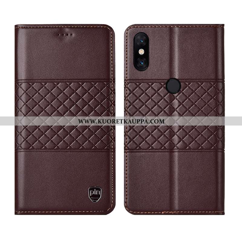 Kuori Xiaomi Mi Mix 3, Kuoret Xiaomi Mi Mix 3, Kotelo Xiaomi Mi Mix 3 Nahkakuori Suojaus All Inclusi