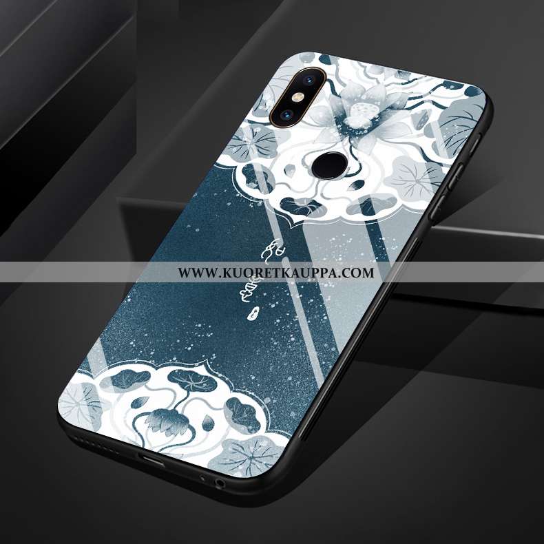 Kuori Xiaomi Mi Mix 3, Kuoret Xiaomi Mi Mix 3, Kotelo Xiaomi Mi Mix 3 Silikoni Lasi Taide Kiinalaine