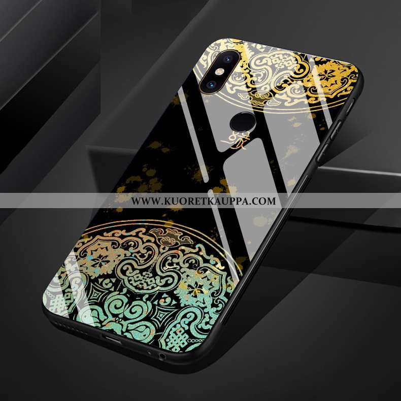 Kuori Xiaomi Mi Mix 3, Kuoret Xiaomi Mi Mix 3, Kotelo Xiaomi Mi Mix 3 Silikoni Lasi Taide Kiinalaine