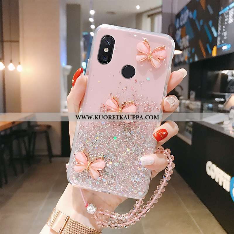 Kuori Xiaomi Mi Mix 3, Kuoret Xiaomi Mi Mix 3, Kotelo Xiaomi Mi Mix 3 Suojaus Läpinäkyvä Ultra Punai