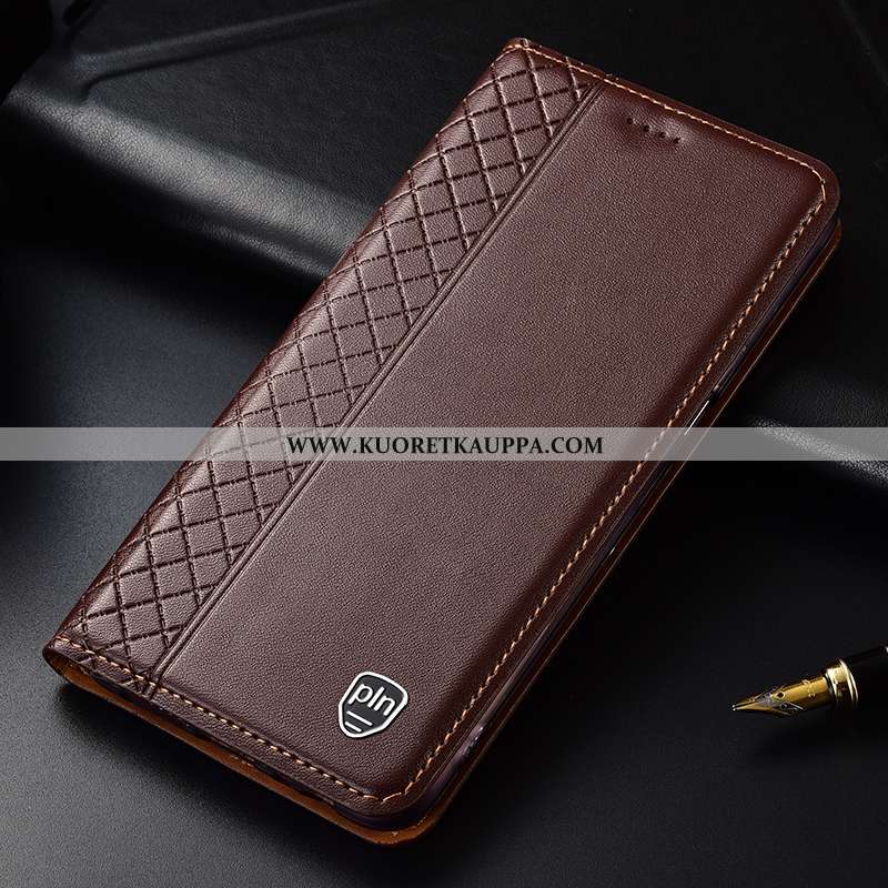 Kuori Xiaomi Mi Mix 3, Kuoret Xiaomi Mi Mix 3, Kotelo Xiaomi Mi Mix 3 Suojaus Nahkakuori Keltainen P