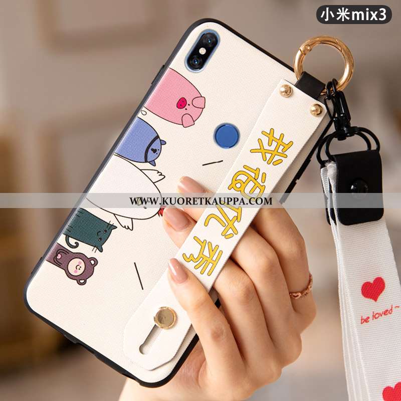 Kuori Xiaomi Mi Mix 3, Kuoret Xiaomi Mi Mix 3, Kotelo Xiaomi Mi Mix 3 Valo Silikoni All Inclusive Ul