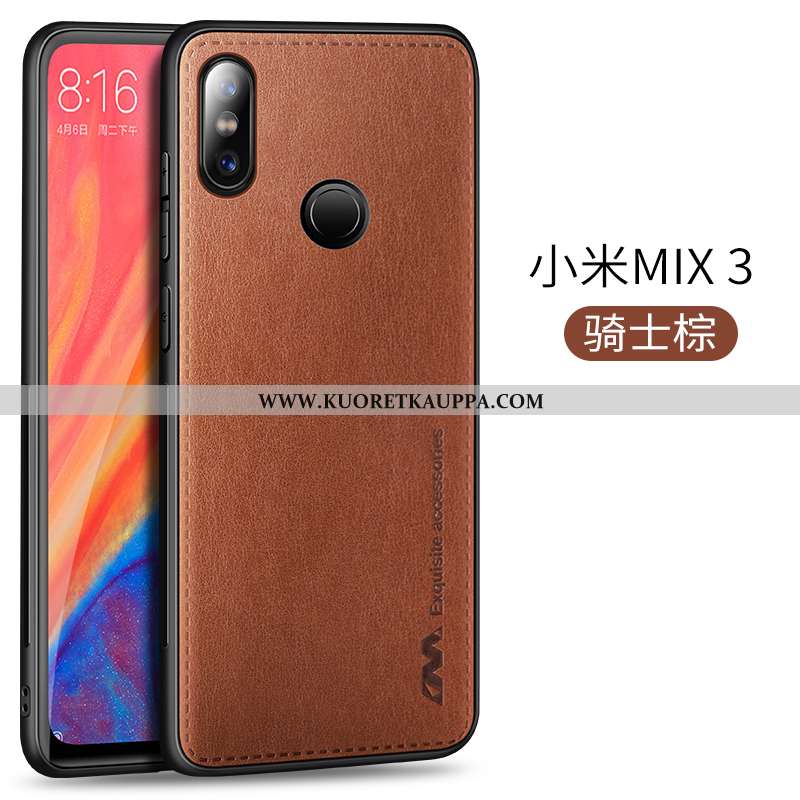 Kuori Xiaomi Mi Mix 3, Kuoret Xiaomi Mi Mix 3, Kotelo Xiaomi Mi Mix 3 Valo Silikoni Magneettinen Pie