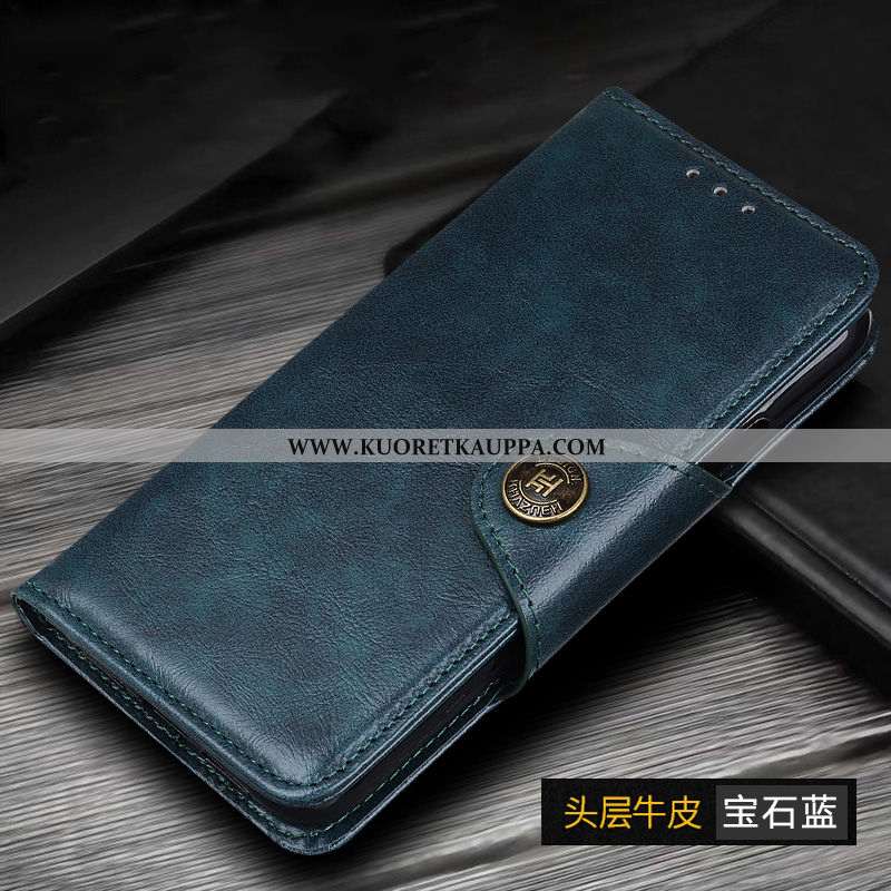 Kuori Xiaomi Mi Note 10, Kuoret Xiaomi Mi Note 10, Kotelo Xiaomi Mi Note 10 Aito Nahka Suojaus Murtu