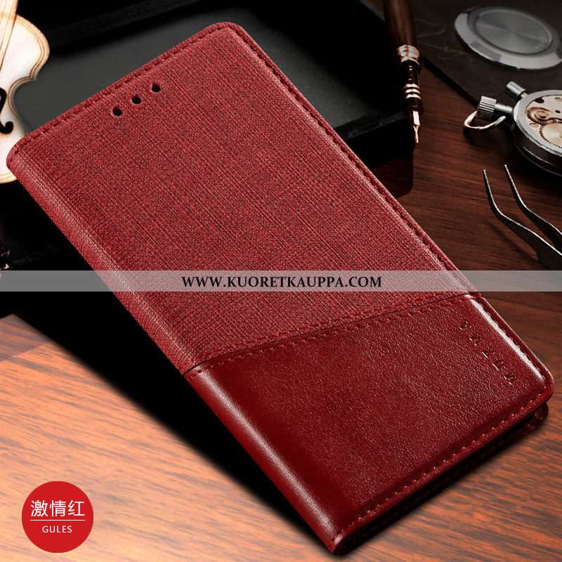 Kuori Xiaomi Mi Note 10, Kuoret Xiaomi Mi Note 10, Kotelo Xiaomi Mi Note 10 Nahkakuori Puhelimen Pie