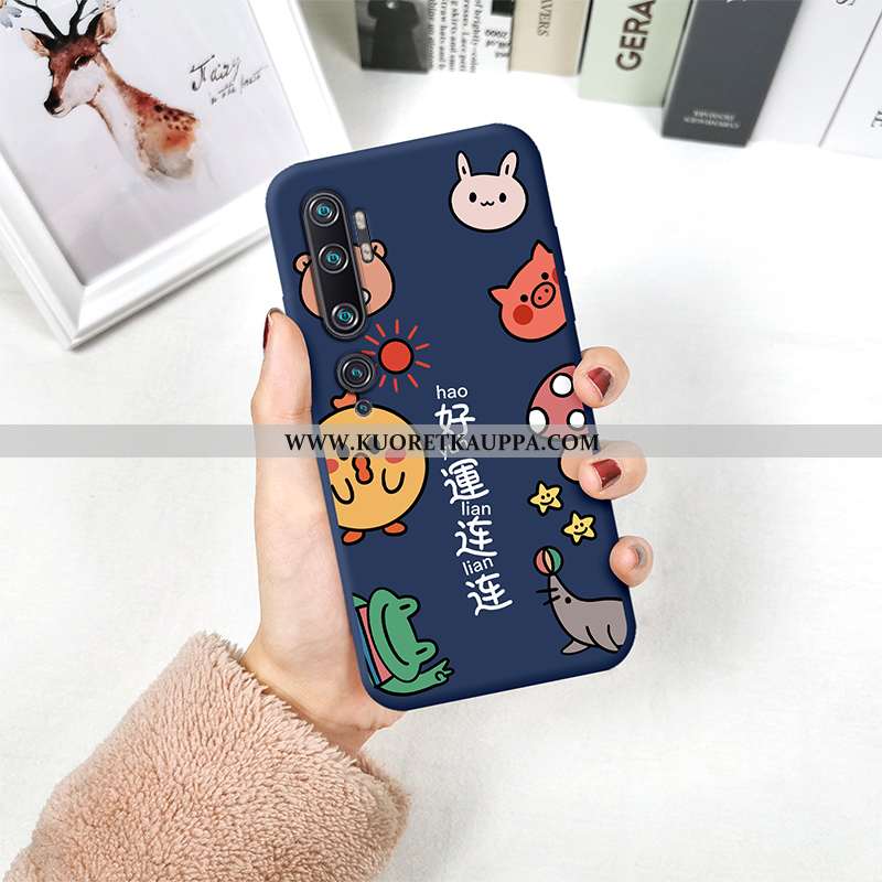 Kuori Xiaomi Mi Note 10, Kuoret Xiaomi Mi Note 10, Kotelo Xiaomi Mi Note 10 Pehmeä Neste Silikoni Vi