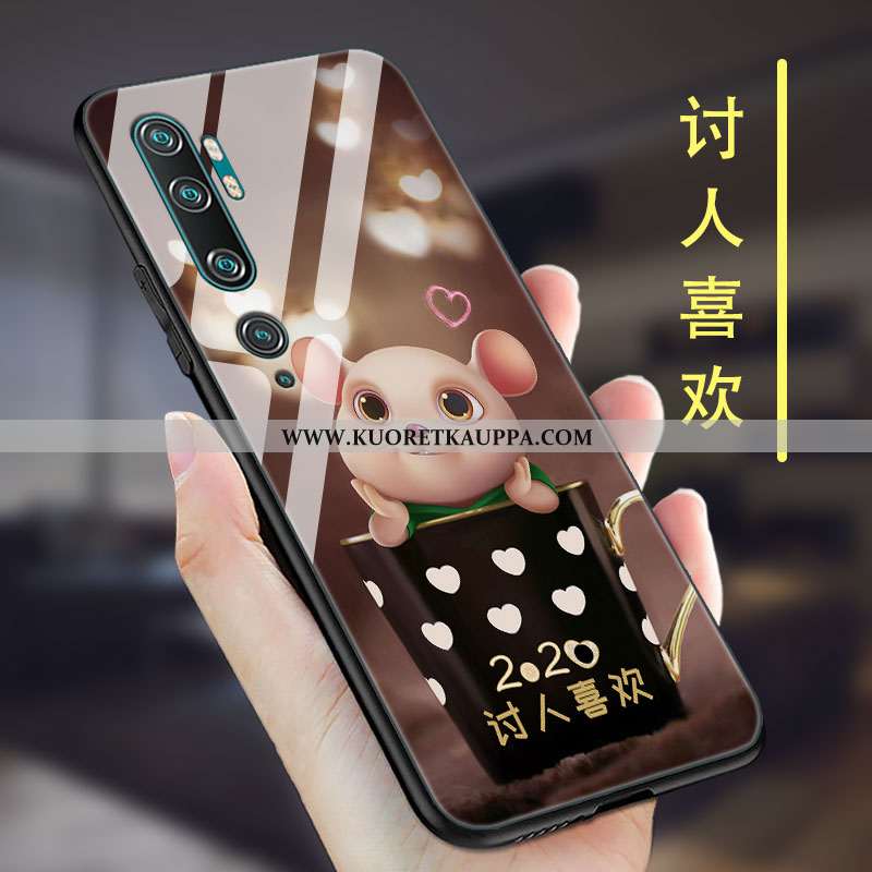 Kuori Xiaomi Mi Note 10, Kuoret Xiaomi Mi Note 10, Kotelo Xiaomi Mi Note 10 Pesty Suede Persoonallis