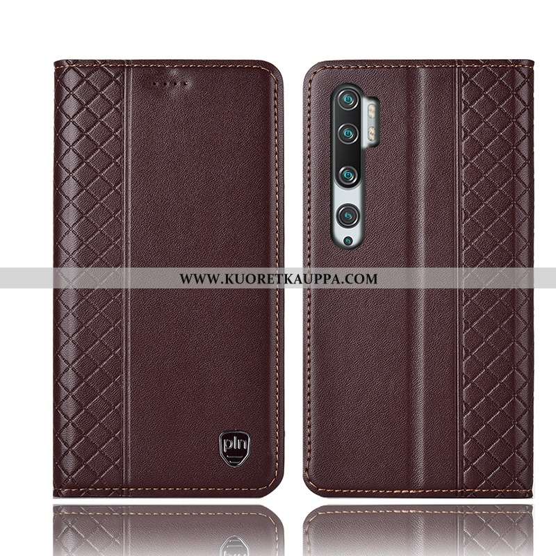 Kuori Xiaomi Mi Note 10, Kuoret Xiaomi Mi Note 10, Kotelo Xiaomi Mi Note 10 Suojaus Nahkakuori All I