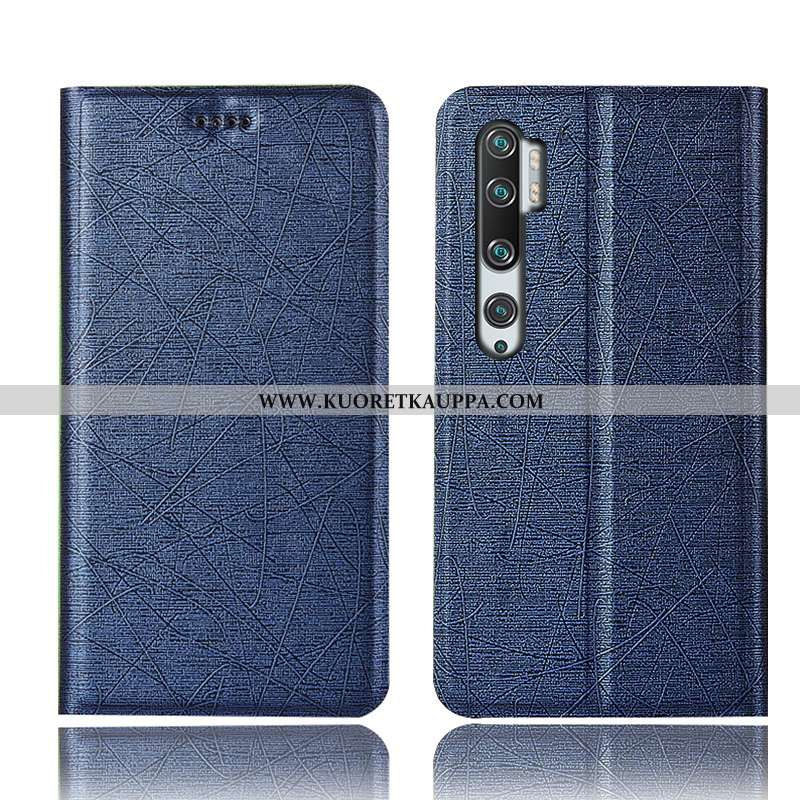 Kuori Xiaomi Mi Note 10, Kuoret Xiaomi Mi Note 10, Kotelo Xiaomi Mi Note 10 Suojaus Nahkakuori Kukka