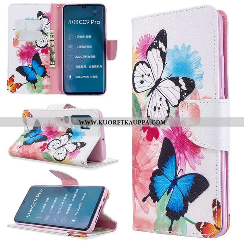 Kuori Xiaomi Mi Note 10, Kuoret Xiaomi Mi Note 10, Kotelo Xiaomi Mi Note 10 Suojaus Nahkakuori Puhel