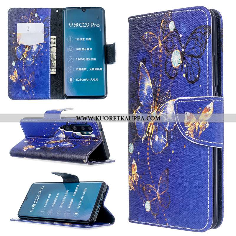 Kuori Xiaomi Mi Note 10, Kuoret Xiaomi Mi Note 10, Kotelo Xiaomi Mi Note 10 Suojaus Nahkakuori Puhel