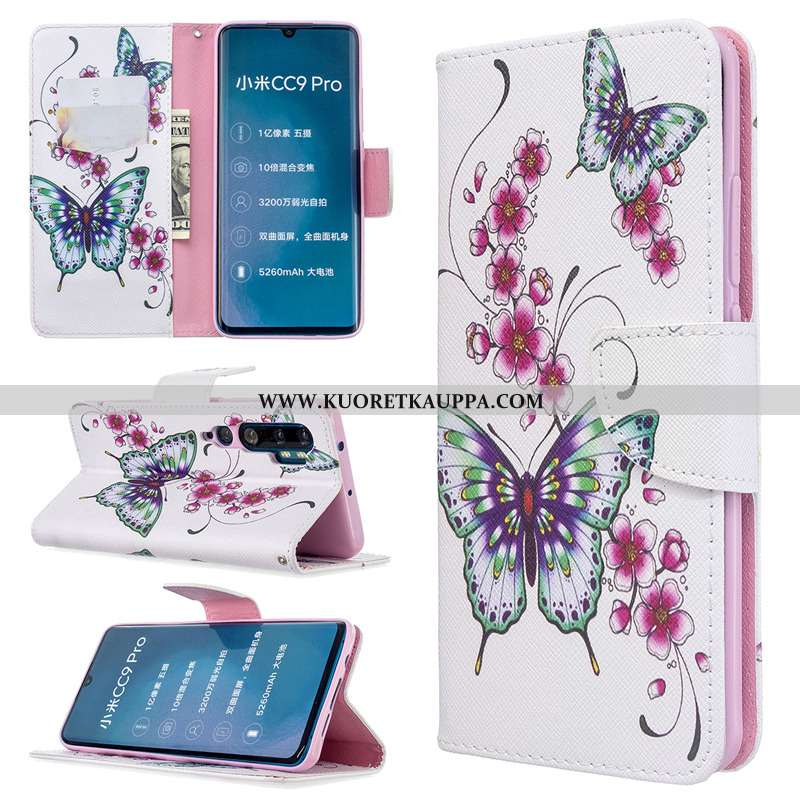 Kuori Xiaomi Mi Note 10, Kuoret Xiaomi Mi Note 10, Kotelo Xiaomi Mi Note 10 Suojaus Nahkakuori Puhel