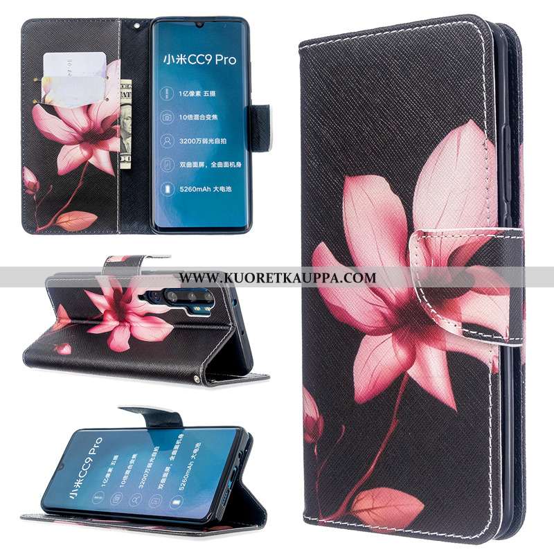 Kuori Xiaomi Mi Note 10, Kuoret Xiaomi Mi Note 10, Kotelo Xiaomi Mi Note 10 Suojaus Nahkakuori Puhel