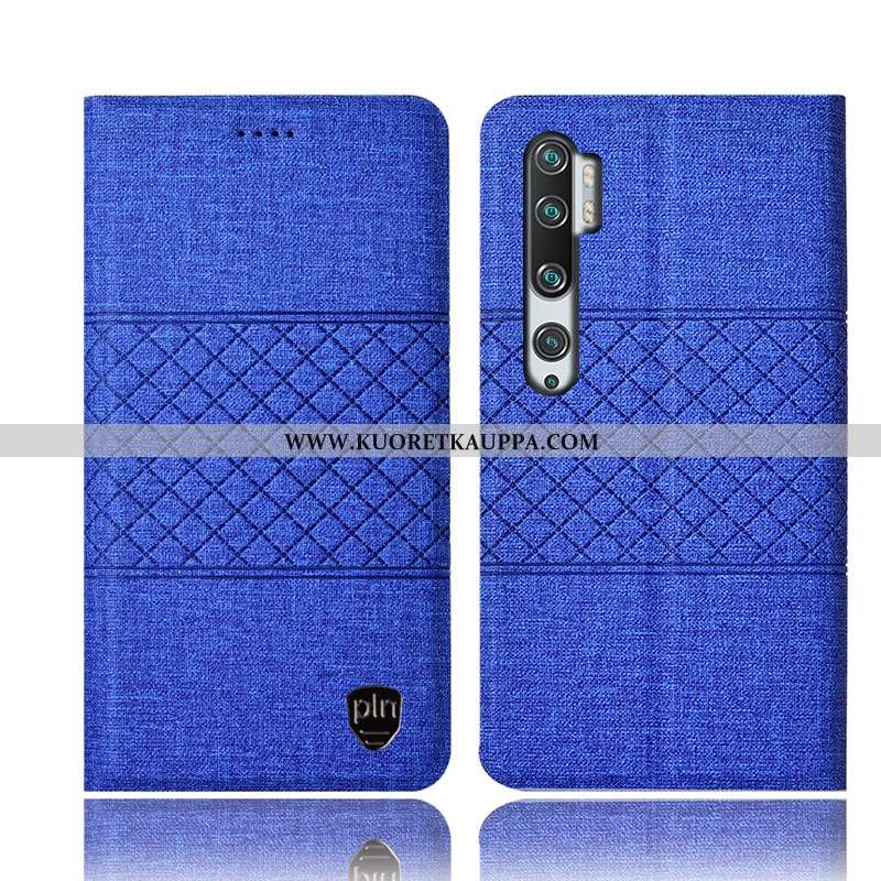 Kuori Xiaomi Mi Note 10, Kuoret Xiaomi Mi Note 10, Kotelo Xiaomi Mi Note 10 Suojaus Pellava All Incl