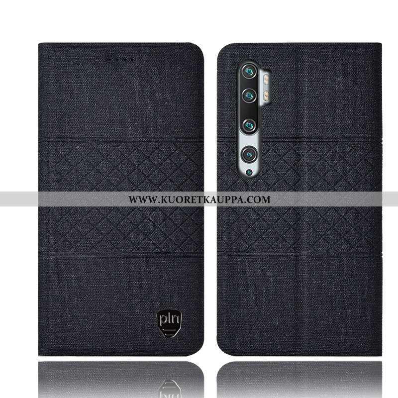 Kuori Xiaomi Mi Note 10, Kuoret Xiaomi Mi Note 10, Kotelo Xiaomi Mi Note 10 Suojaus Pellava All Incl