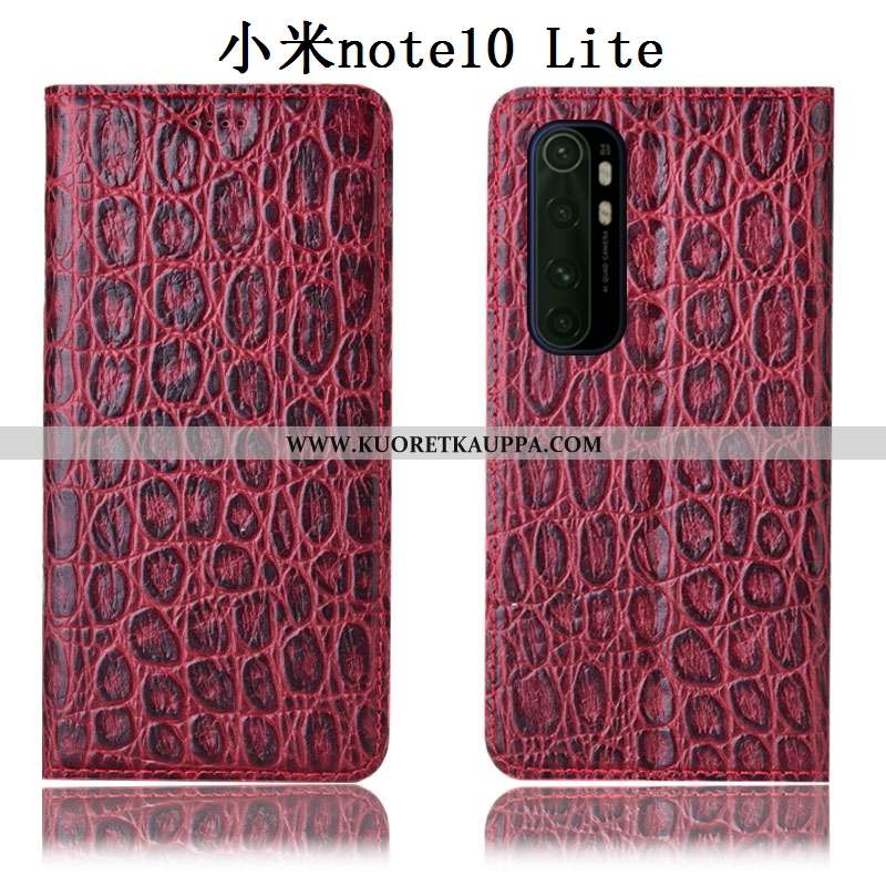 Kuori Xiaomi Mi Note 10 Lite, Kuoret Xiaomi Mi Note 10 Lite, Kotelo Xiaomi Mi Note 10 Lite Aito Nahk