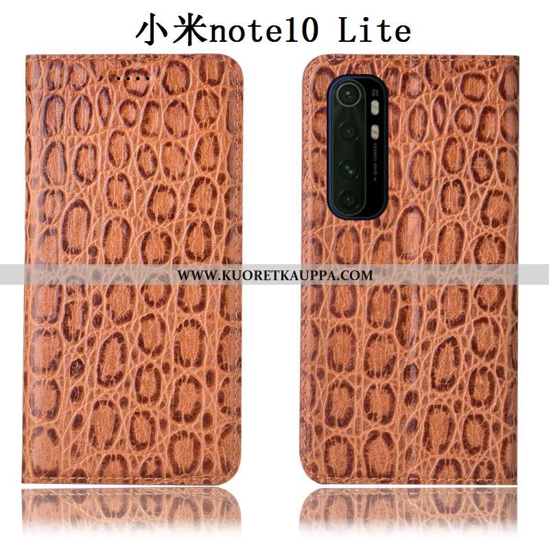 Kuori Xiaomi Mi Note 10 Lite, Kuoret Xiaomi Mi Note 10 Lite, Kotelo Xiaomi Mi Note 10 Lite Aito Nahk