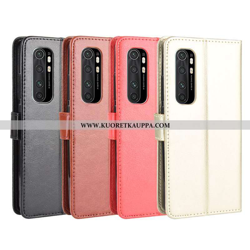 Kuori Xiaomi Mi Note 10 Lite, Kuoret Xiaomi Mi Note 10 Lite, Kotelo Xiaomi Mi Note 10 Lite Nahkakuor