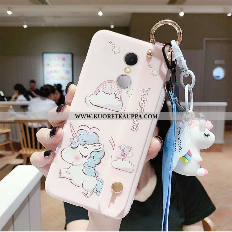 Kuori Xiaomi Redmi 5, Kuoret Xiaomi Redmi 5, Kotelo Xiaomi Redmi 5 Ihana Silikoni Sininen Ripustetta